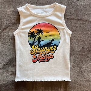 STRANGER THINGS Netflix Graphic Women’s Tank Top Sz Small EUC